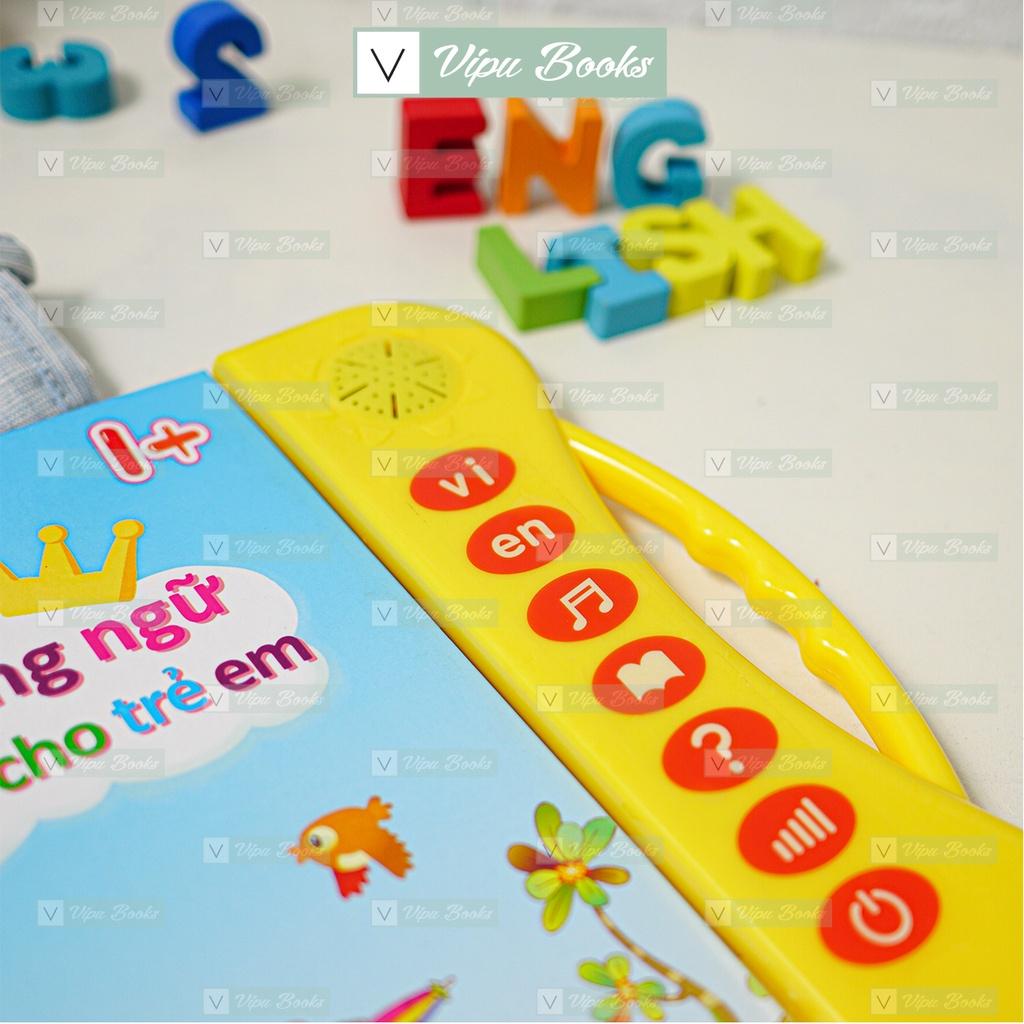 Sách Nói Điện Tử Song Ngữ Anh-Việt Giúp Trẻ Học Tốt Tiếng Anh Dành Cho Trẻ Từ 1-7 Tuổi