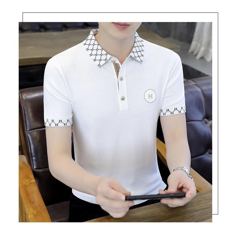 Áo thun nam có cổ tay ngắn vải cotton chống nhăn co giãn thoải mái chống nhăn mẫu đẹp 2023 Skymen Fashion