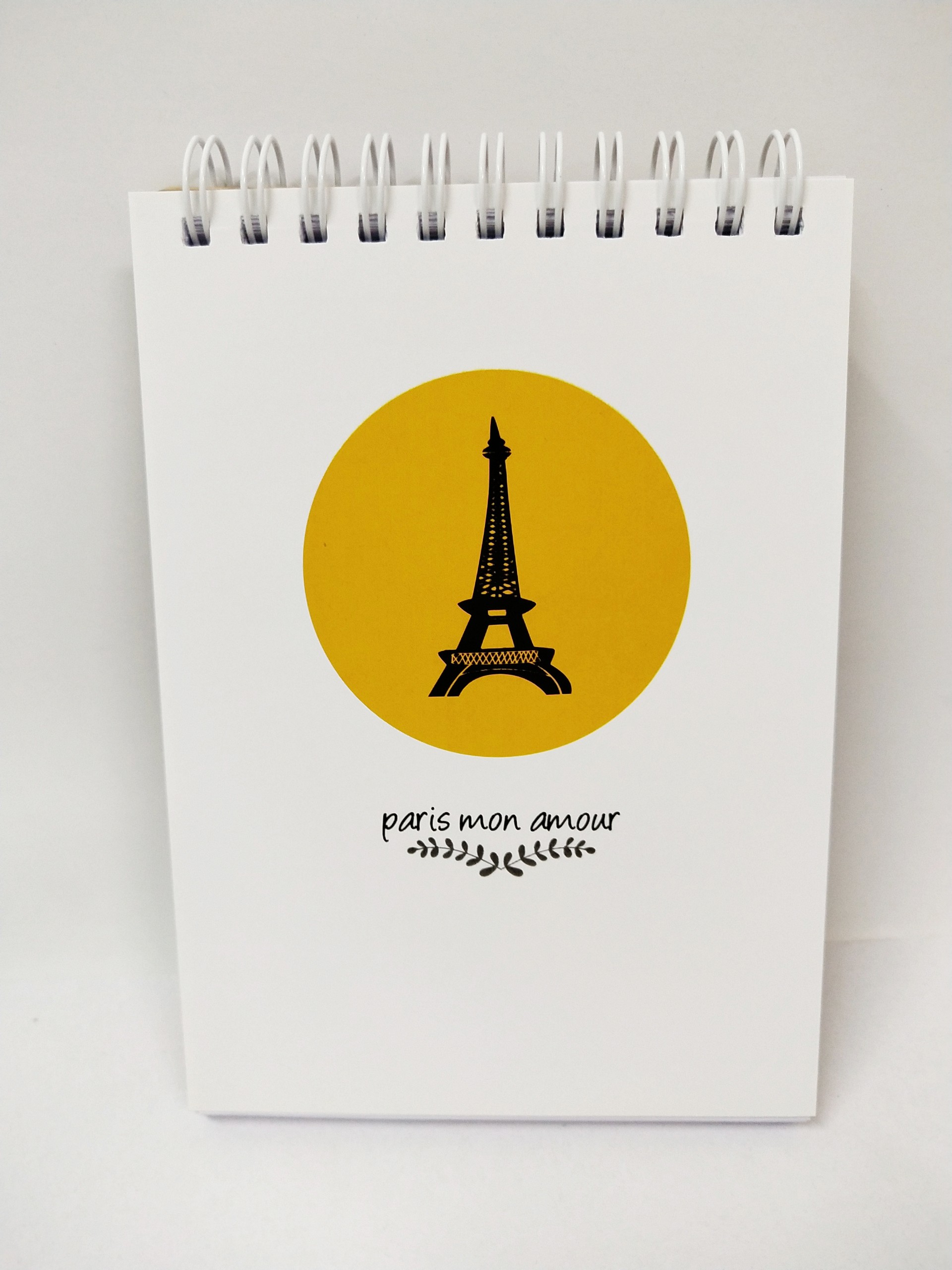 Sổ Lò Xo Bìa Cứng Eiffel - A6 (Mẫu Ngẫu Nhiên)