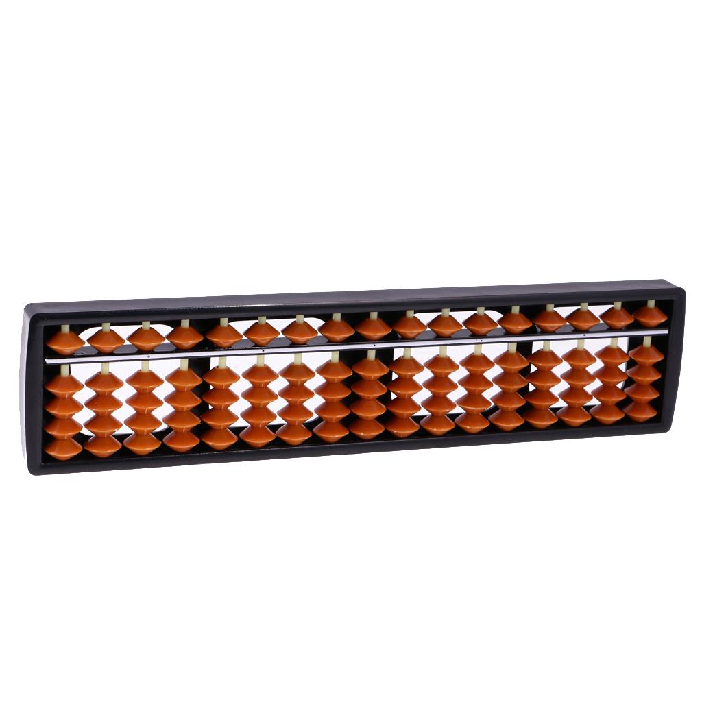 17 Rods Plastic Beads Abacus Soroban Count Number Tool Educational Toy