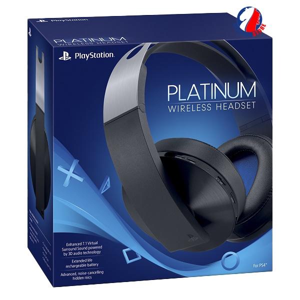 Sony PlayStation 4 Platinum Wireless Headset - Hàng Chính Hãng