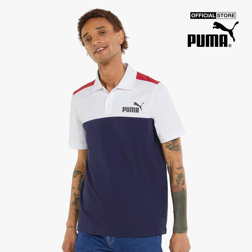 PUMA - Áo thun polo nam Essentials+ Block Jersey 848004