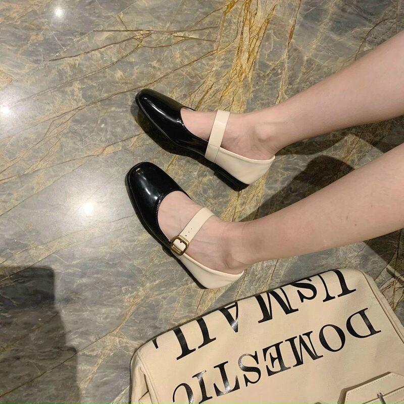 GIÀY BÚP BÊ QUAI NGANG DA BÓNG HÀNG QUẢNG CHÂU FULLBOX