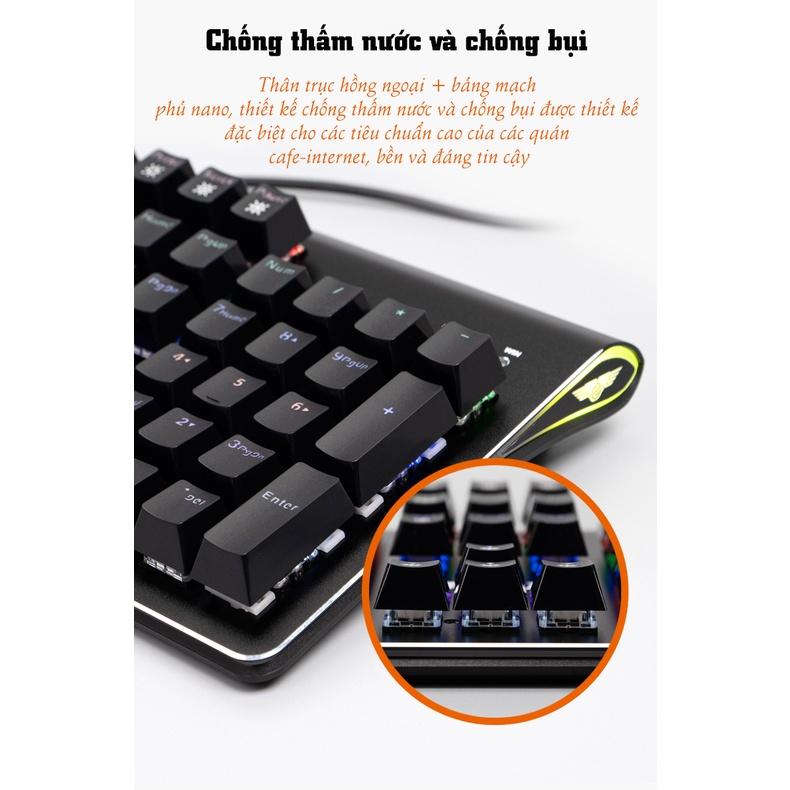 Bàn phím cơ có dây Gaming Newmen GM390, Hotswap- Hàng chính hãng