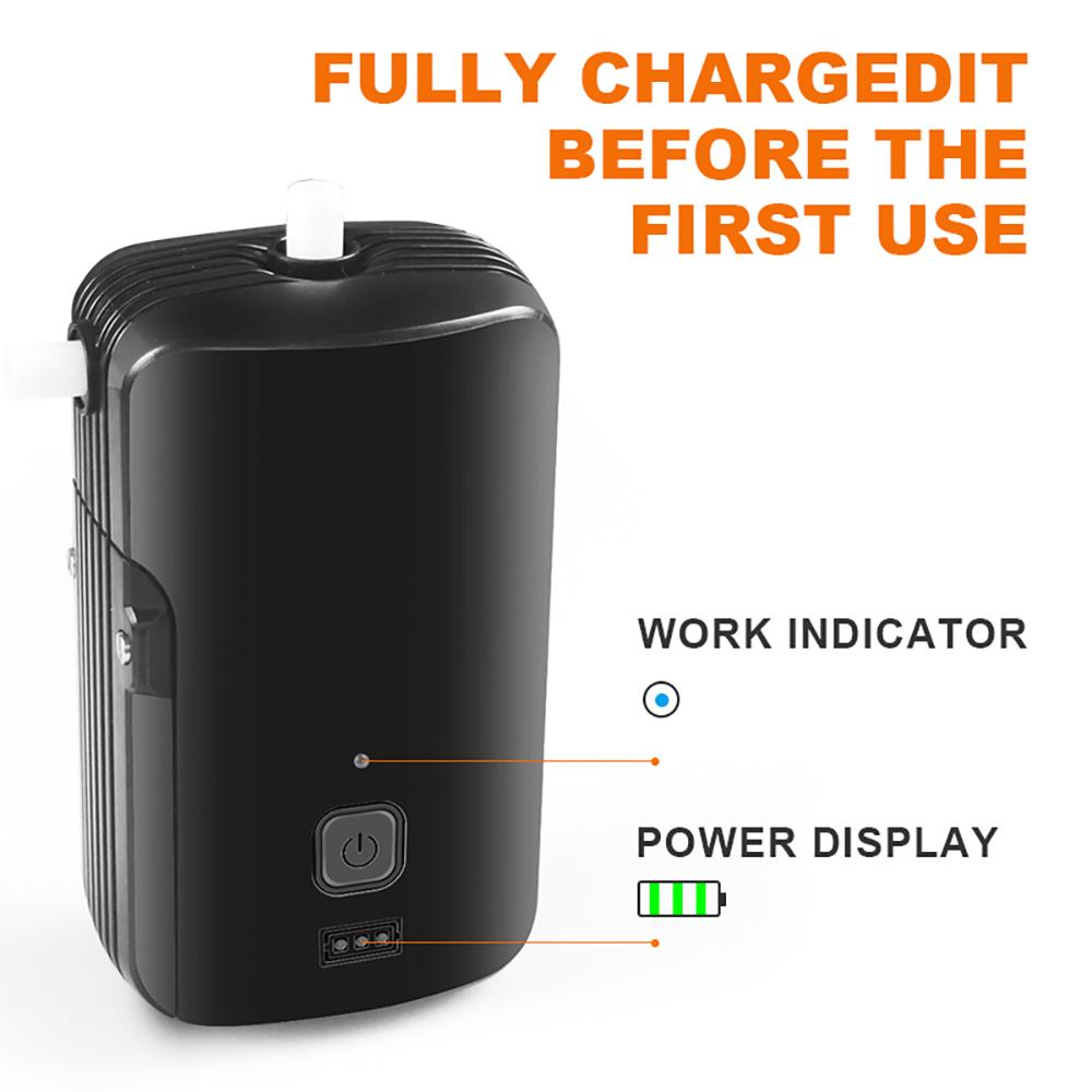 Outdoor Camping Shower Portable Electric Shower Pump Waterproof with 2-Level Water Flow for Camping Hiking Watering