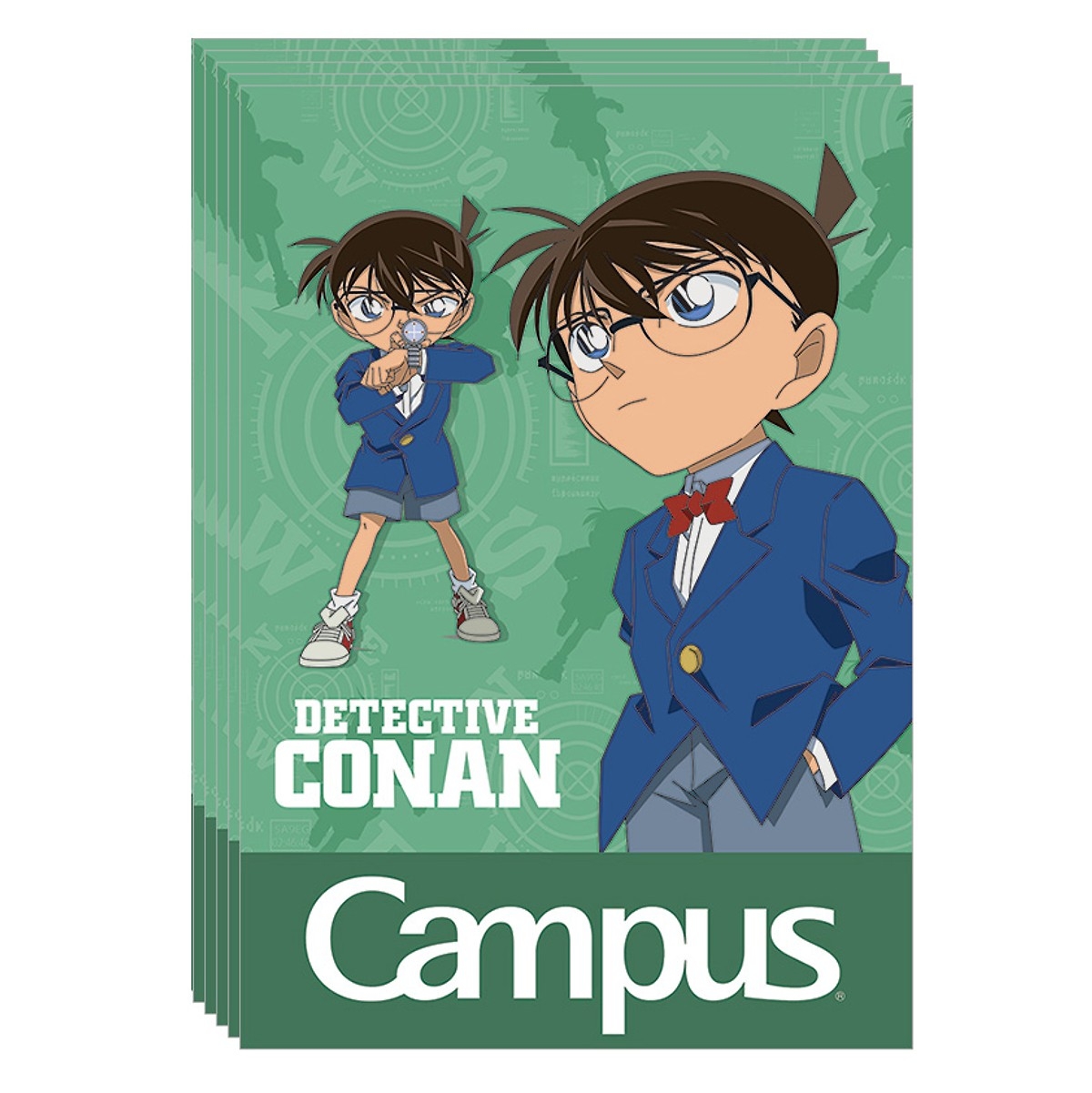 Vở B5 200 Trang Campus Conan Mystery Kẻ Ngang Có Chấm - NB-BCNM200