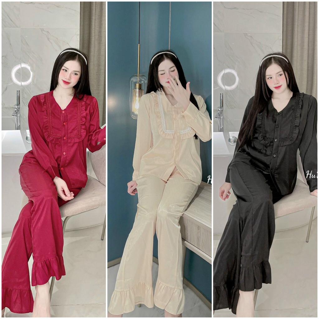 Bộ Bèo Cổ Nhọn Xước Ánh Kim cao cấp HHC Store