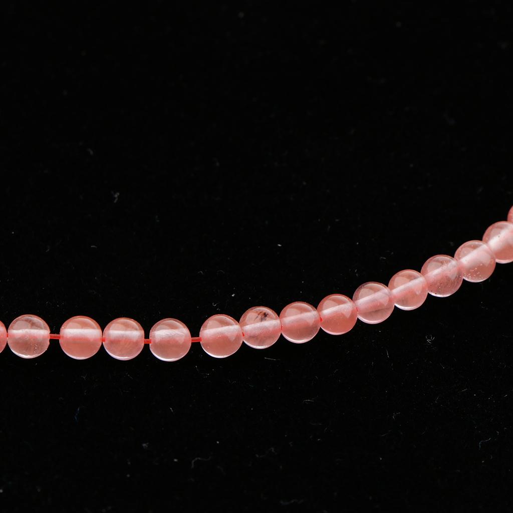Hand-Made Crystal Gemstone Round DIY Loose Beads Jewelry Making Strands 4mm