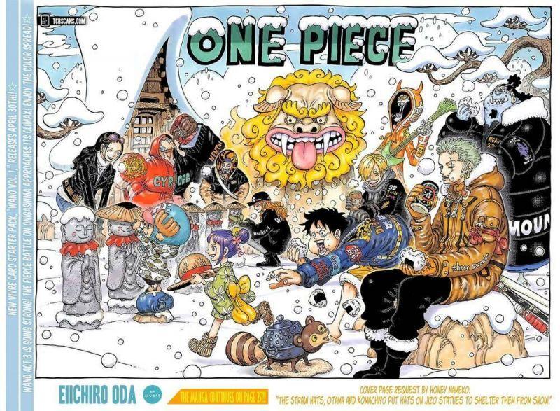 đảo hải tặc - one piece chapter 1009 1