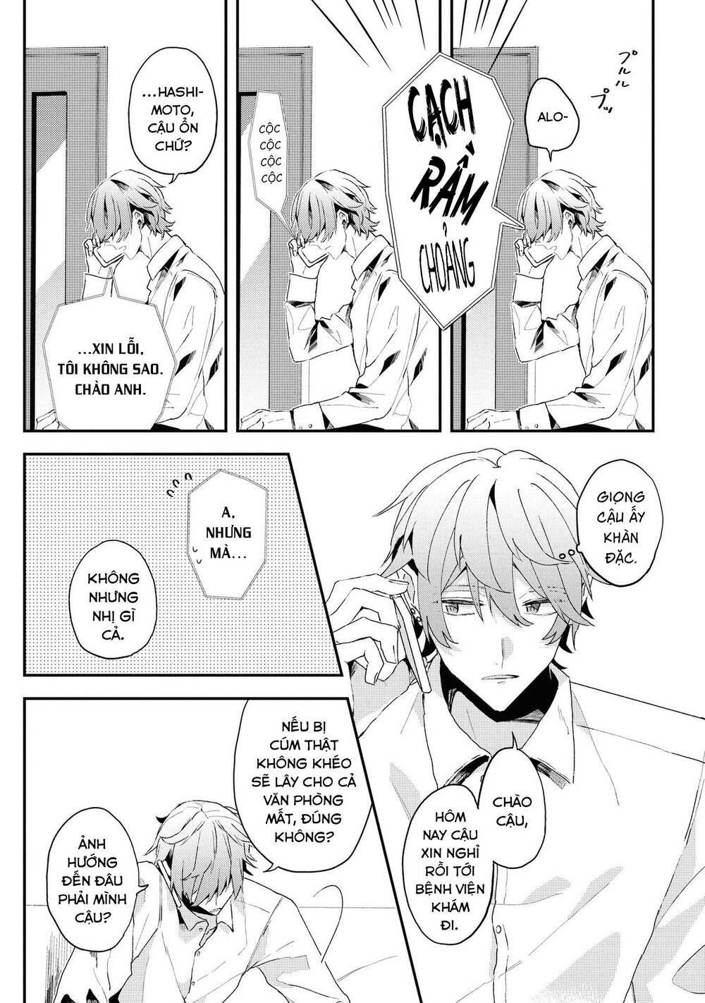 đồng đội game online, té là ngài sếp khó tính chapter 15 3