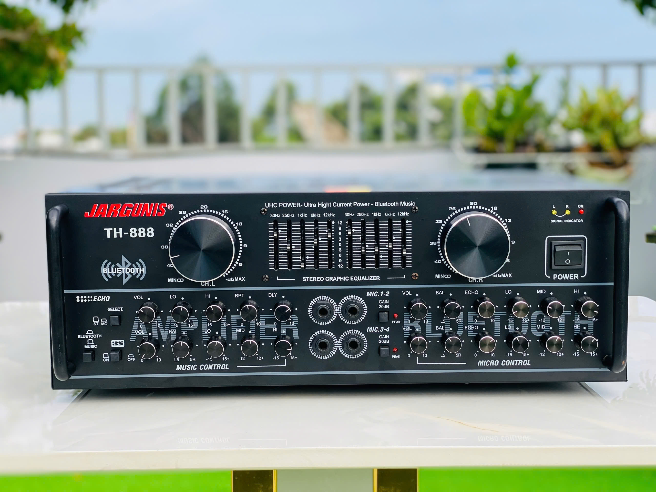 Amply Hát Karaoke Cực Hay MTMAX TH888 Bluetooth Công Suất 900W Cực Đại, 16Ω Chuyên Dùng Hát Karaoke, Nghe Nhac, Hội Trường, Phát Biểu, Hàng Chính Hãng