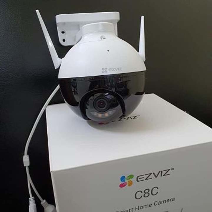 Camera IP Wifi ngoài trời quay quét thông minh HD1080P EZVIZ C8C hàng chính hãng