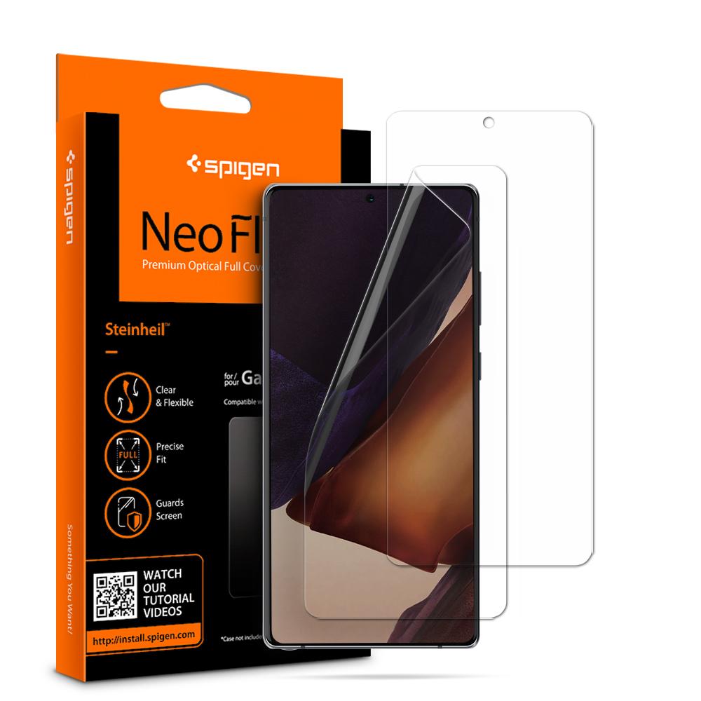 Miếng Dán Màn Hình Spigen Neo Flex HD cho Galaxy Note 20 | Note 20 Ultra (2 Pack) - Hàng chính hãng