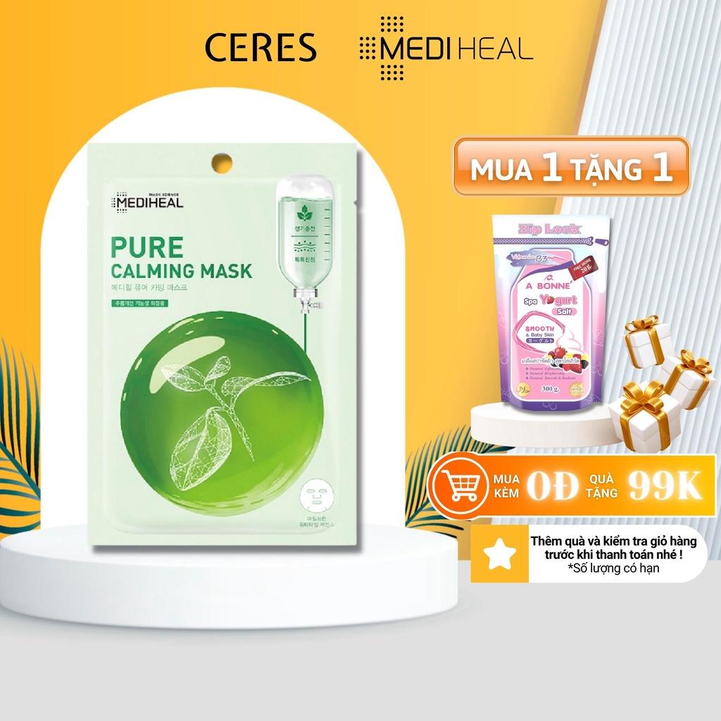 Mặt Nạ Mediheal Pure Calming Mask Dịu Da Se Khít Lỗ Chân Lông 20ml