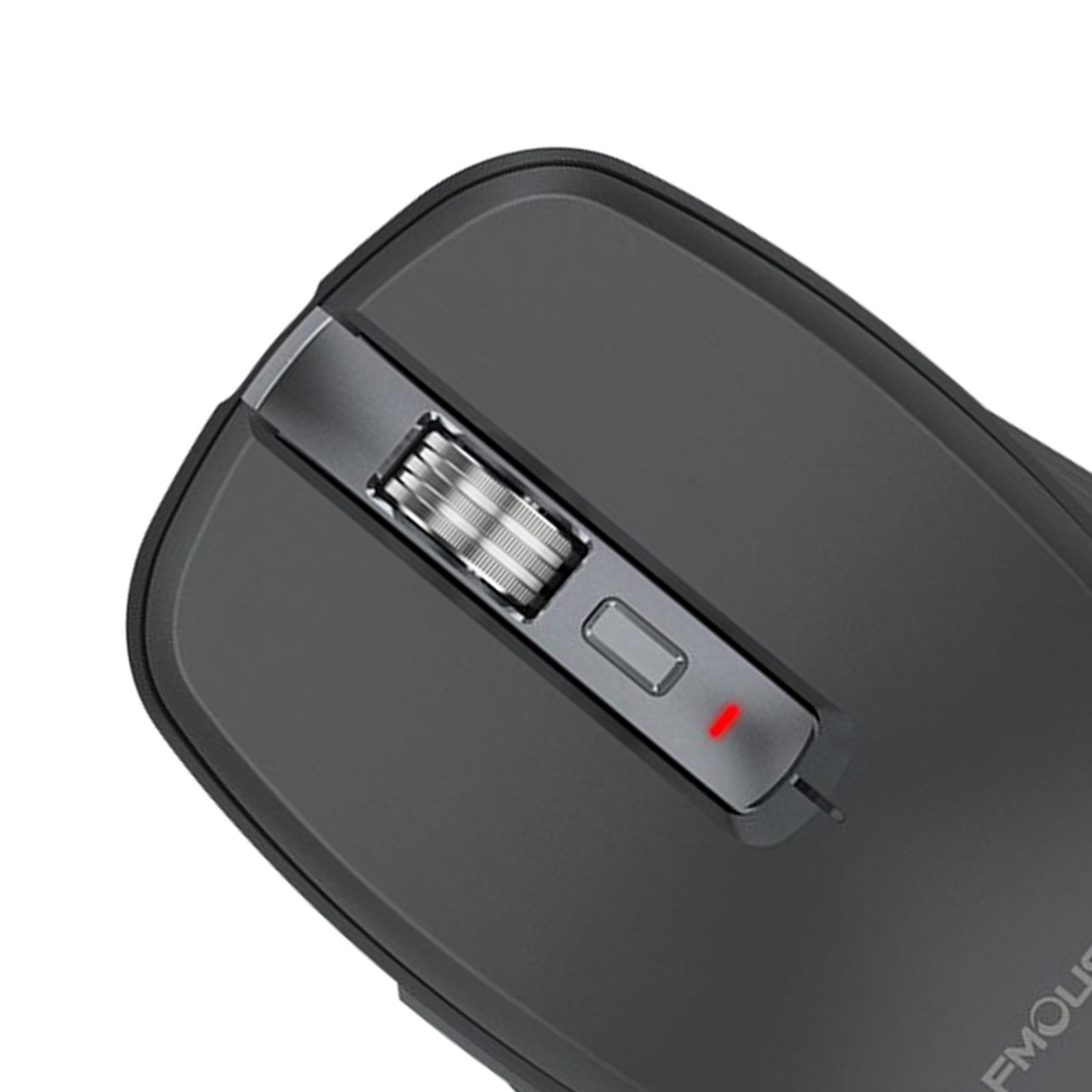 Portable Computer Mice Adjustable 800/1200/ 1600/2400DPI 6 Keys for Computer