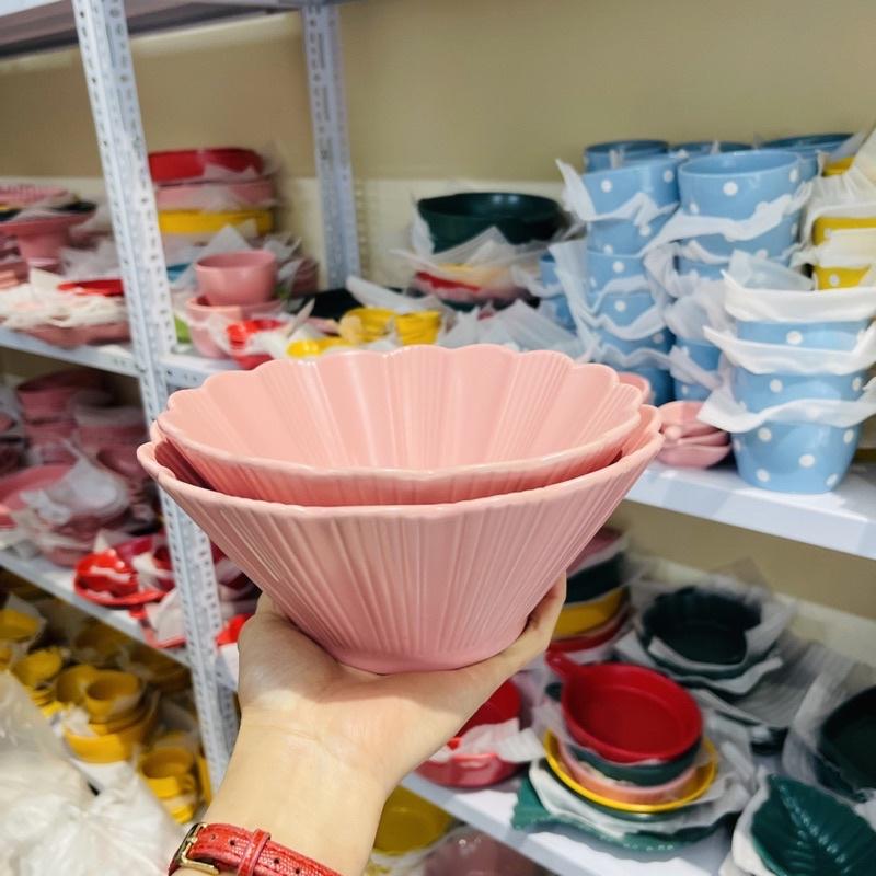 BÁT TÔ CANHBÁT ĂN BÚN MỲTÔ ĐẸP ĐỎ XANH VÀNG HỒNG