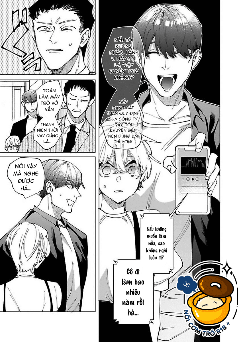 hậu bối yandere muốn cứu vớt ''nô lệ của tư bản'' chapter 3.2 11