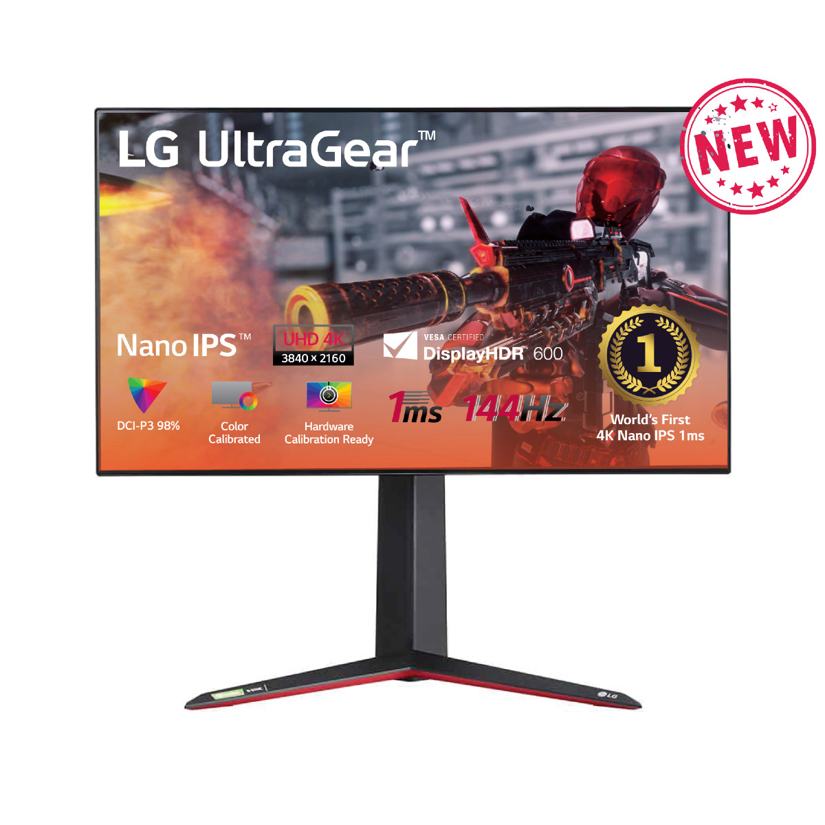 Màn hình Gaming LG UltraGear 27GN950-B 27'' Nano IPS UHD 4K 144Hz 1ms HDR 600 G-SYNC - Hàng chính hãng