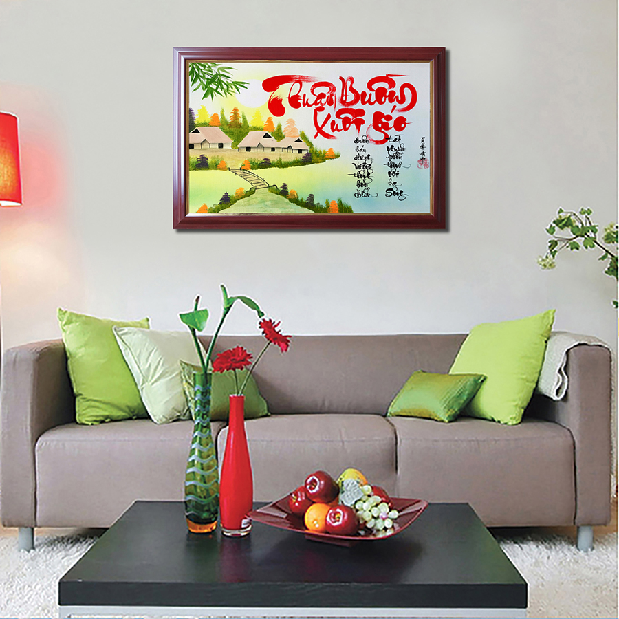Thư pháp Thuận Buồm Xuôi Gió
