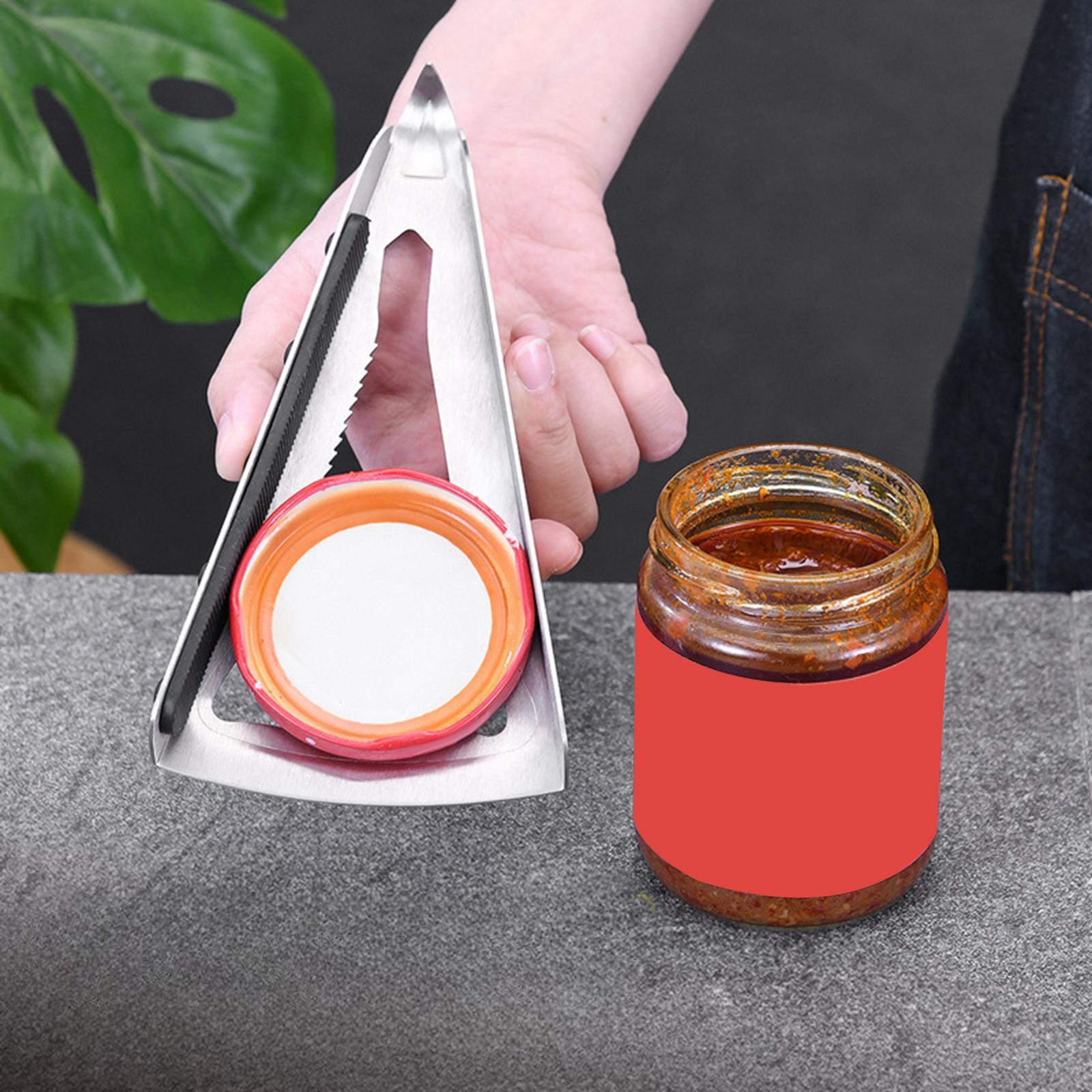 Multifunctional Bottle Opener Manual Bottle Jar Opener for Bar Hotel Camping