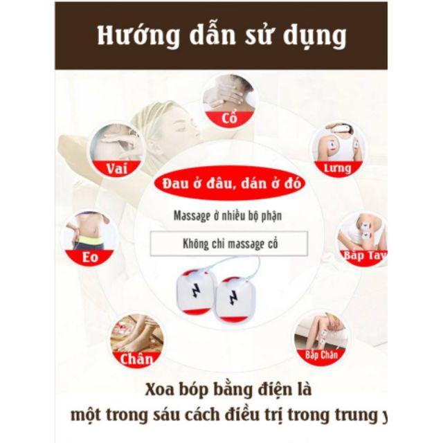 Máy massage cổ 3D cảm ứng xung điện từ KL-5830