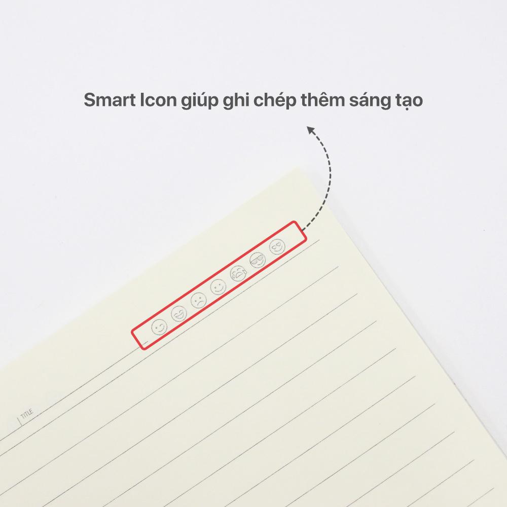 Sổ Lò Xo Bìa Nhựa Basic A5 - 160 Trang 80gsm - Hồng Hà 6744
