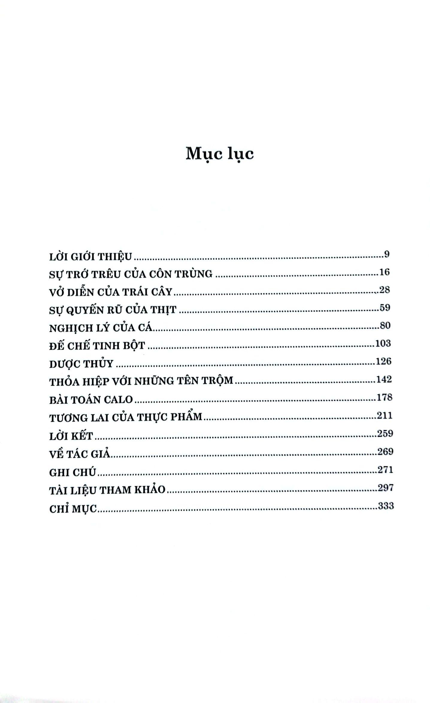 100 Triệu Năm Thực Phẩm