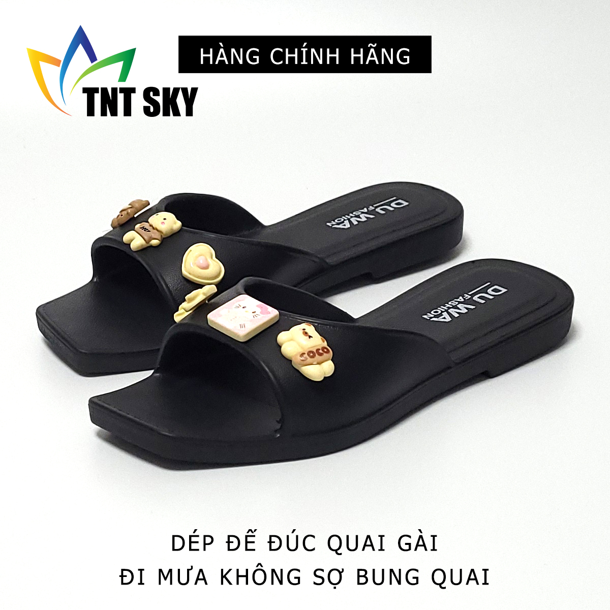 Dép Nữ Quai Ngang Siêu Nhẹ - Hàng Chính Hãng - TK371