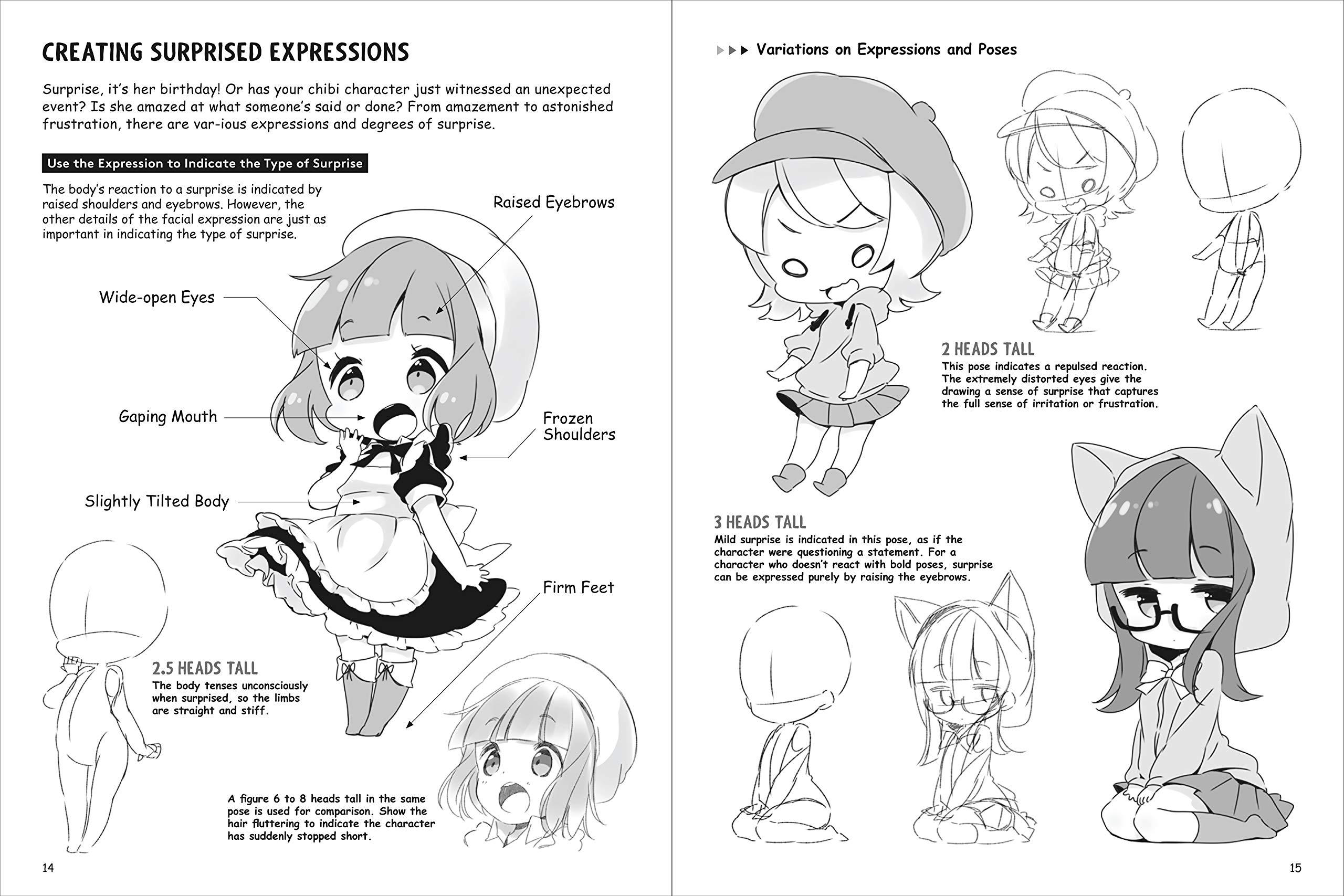 Beginner's Guide To Drawing Manga Chibi Girls: Create Your Own Adorable Mini Characters (Over 1,000 Illustrations)