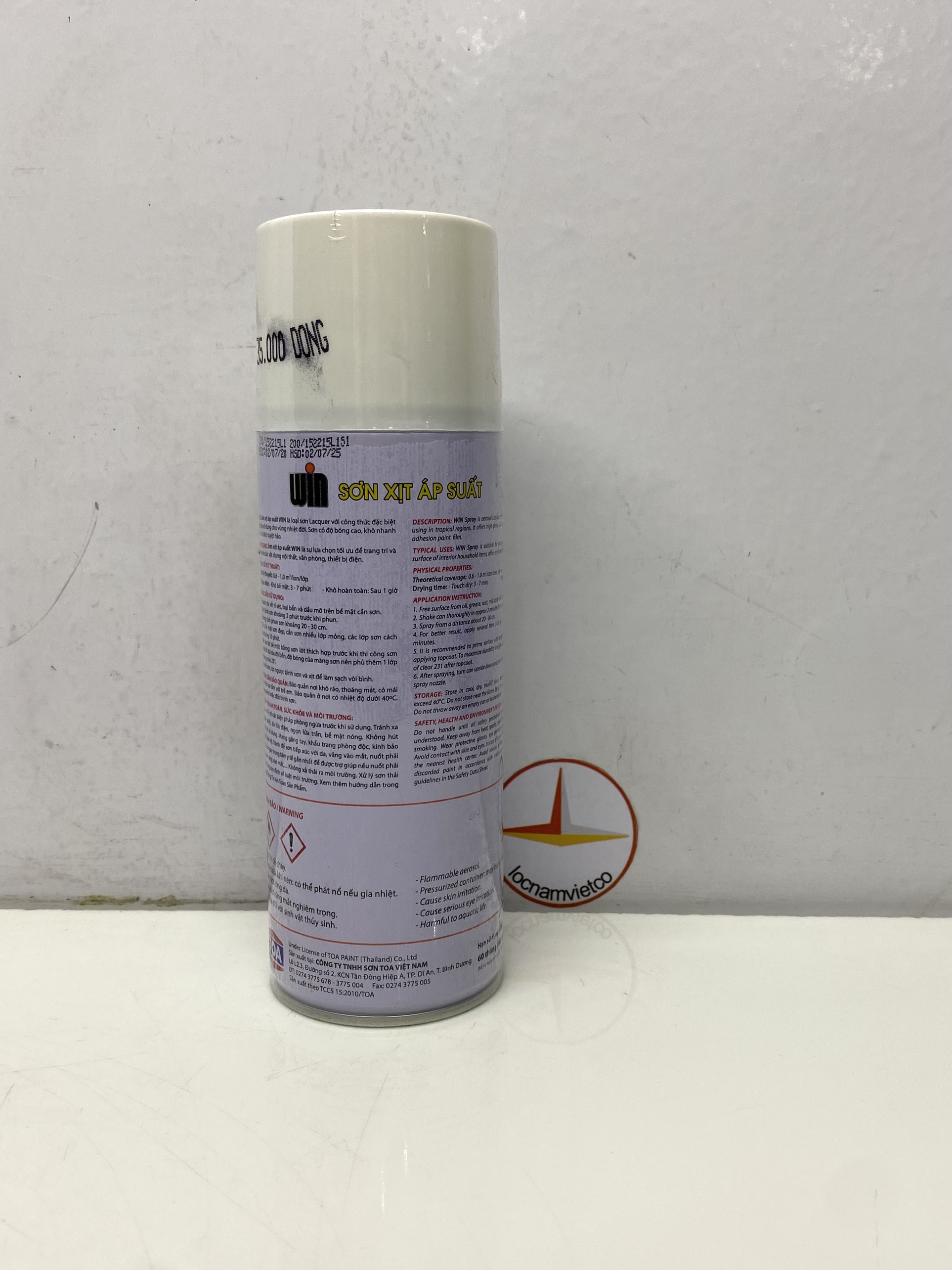 Sơn xịt Win màu xanh 217 400ml