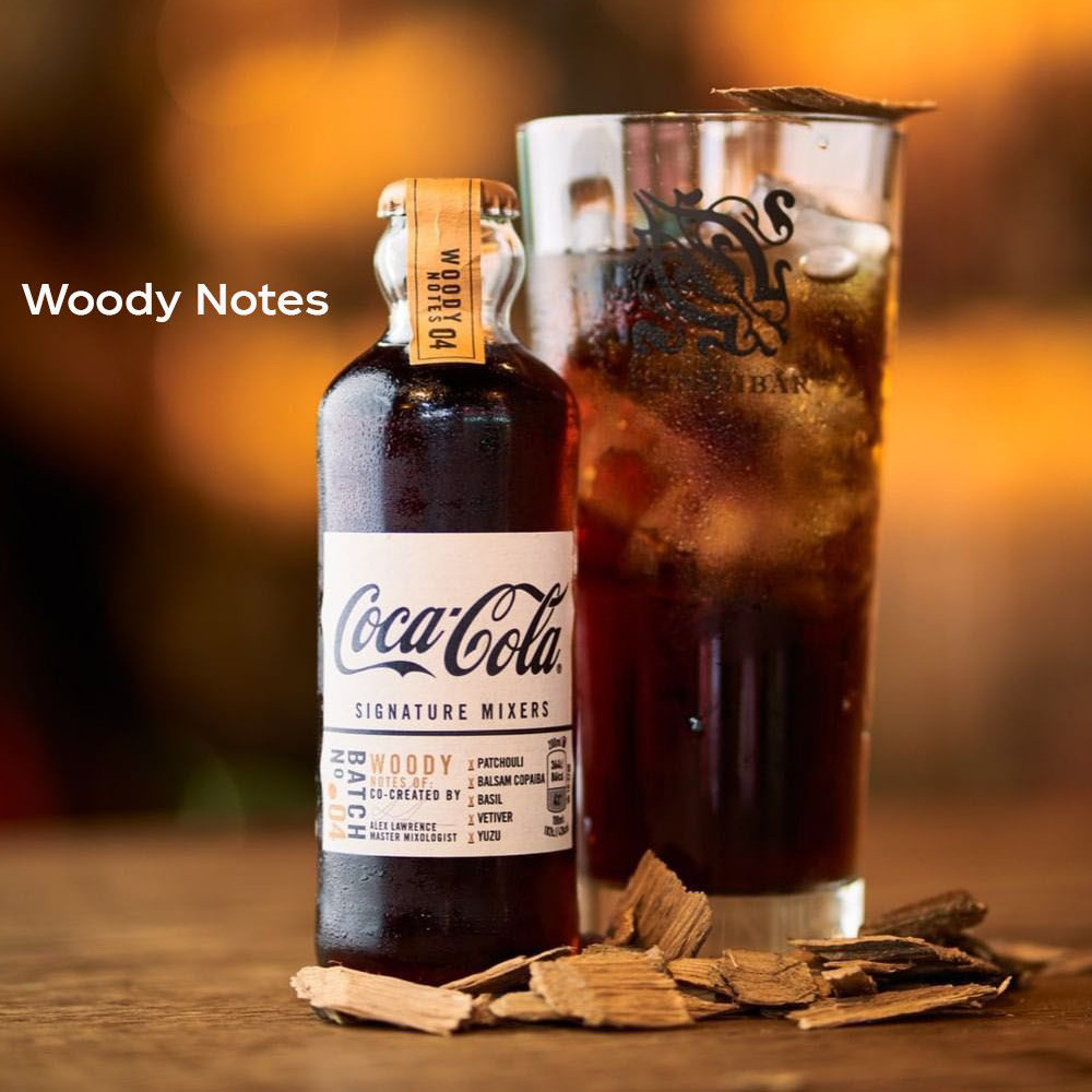 Coca Cola Sig Mixers Woody 200ml - Coca Cola Sig Mixers Vị Gỗ 200ml