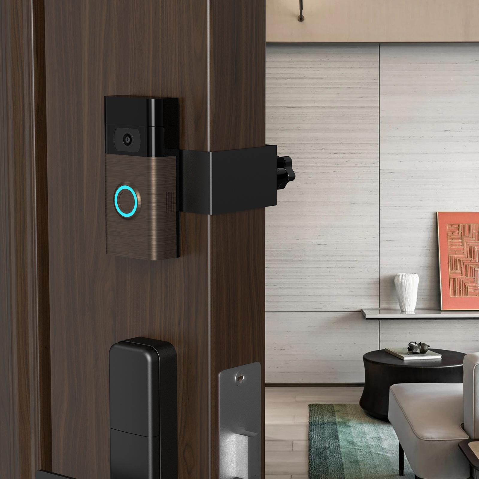 Video Doorbell Mount Accessories Adjustable Doorbell Holder for House