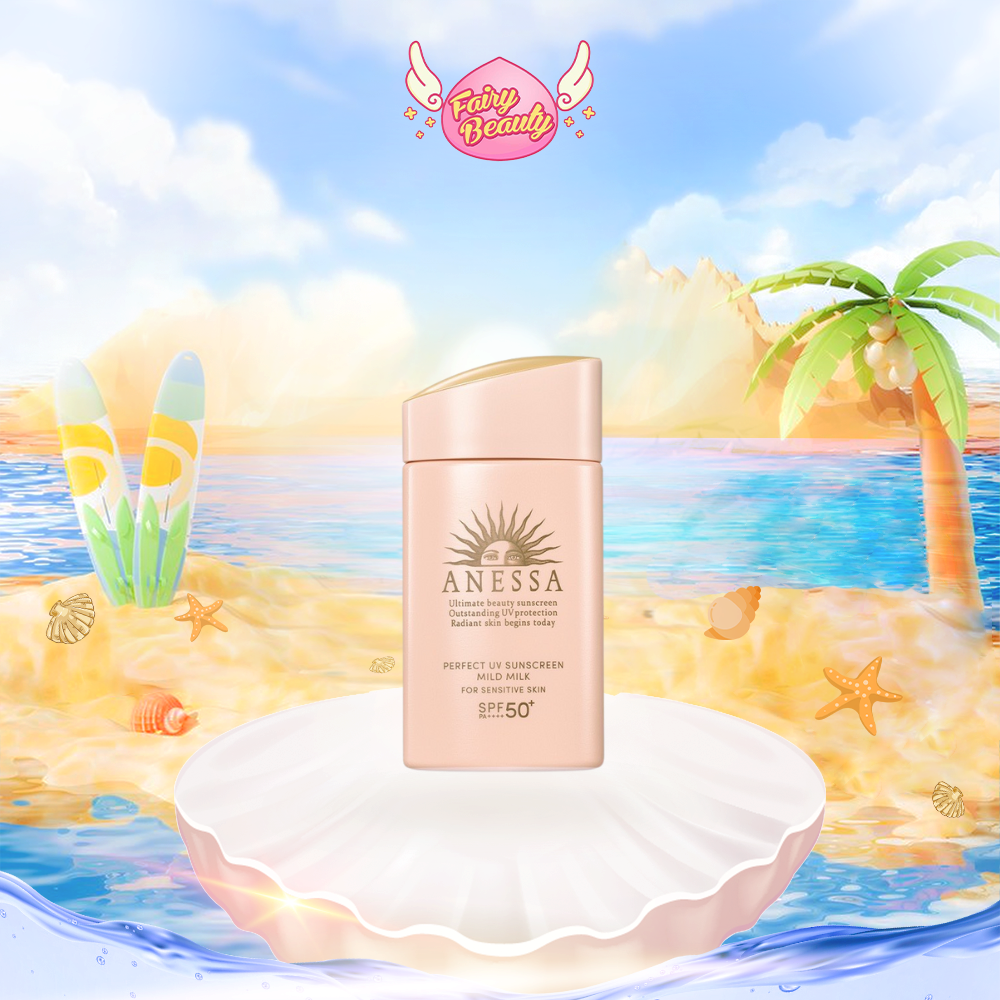 Sữa Chống Nắng Cho Da Dầu Mụn Nhạy Cảm Và Trẻ Em Dịu Nhẹ SPF50+ PA++++ Perfect UV Sunscreen Mild Milk