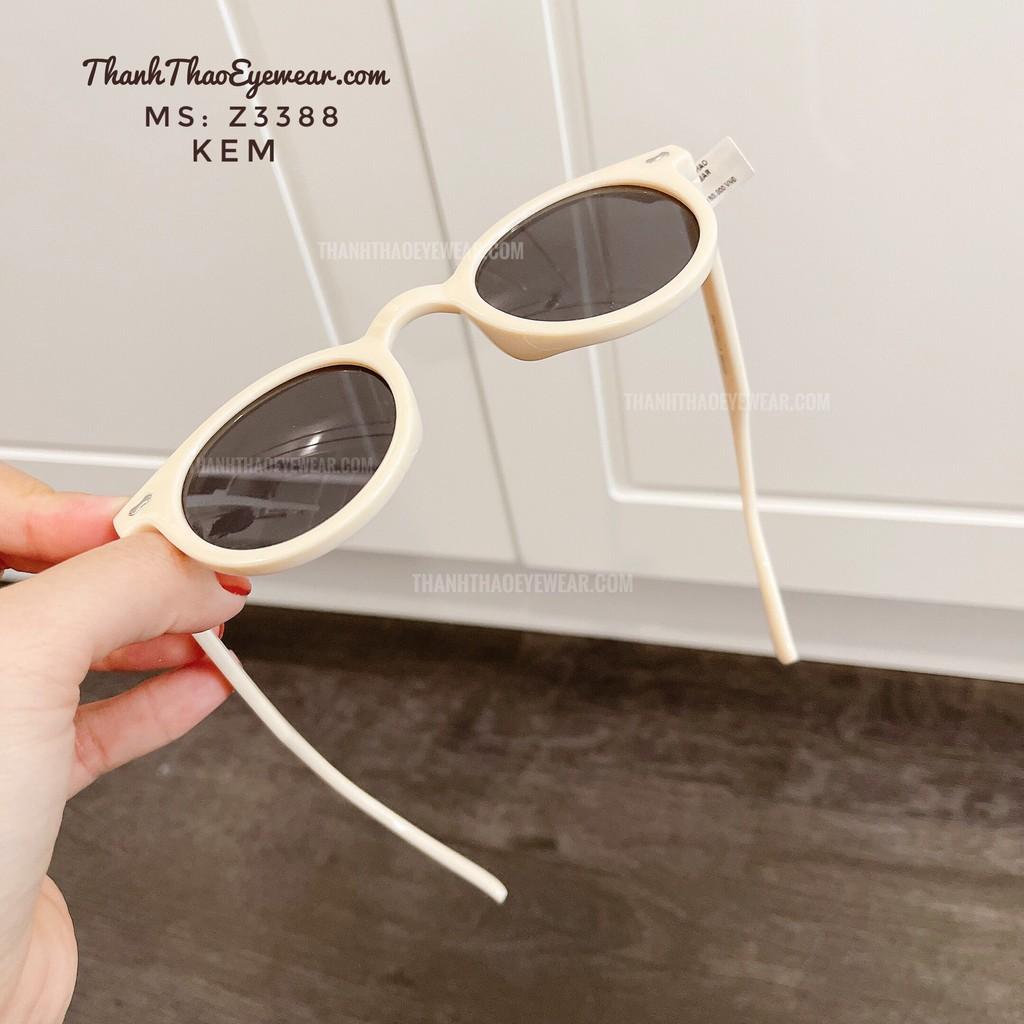 Kính Mát Kính Râm Dáng Tròn Mini 3388 Nhiều Màu Hot Nhất 2021 Nữ - ThanhThao Eyewear