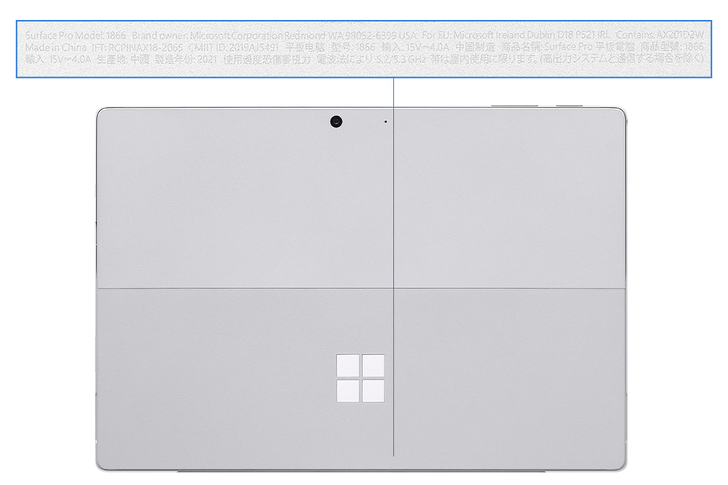 Laptop Surface Pro 7 i5 1035G4/8GB/128GB/Touch/Win10 - Hàng chính hãng