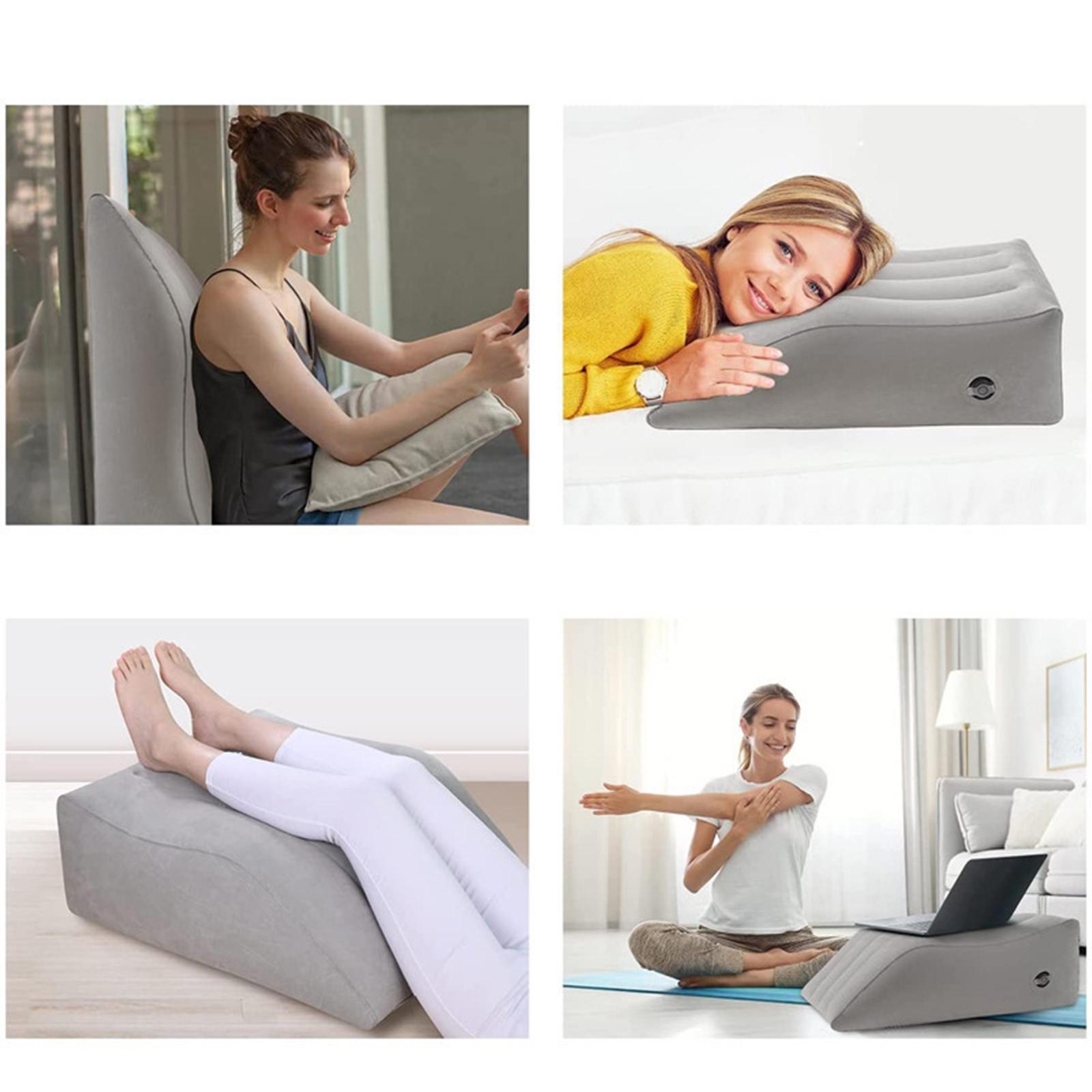 Inflatable Leg Pillow Travel Car   Inflatable Bed Wedge