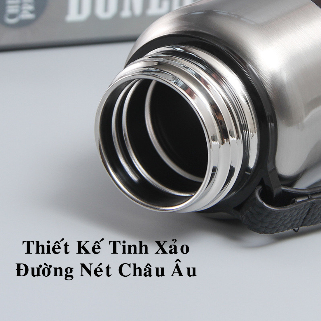 Bình Nước Giữ Nhiệt Cute 1000-1500ml Inox Giữ Nhiệt 8-12 Tiếng Có Nắp Uống, Lưới Lọc Trà, Ly Nước Giữ Nhiệt Nóng Lạnh Bình Nước Thể Thao Chính Hãng miDoctor