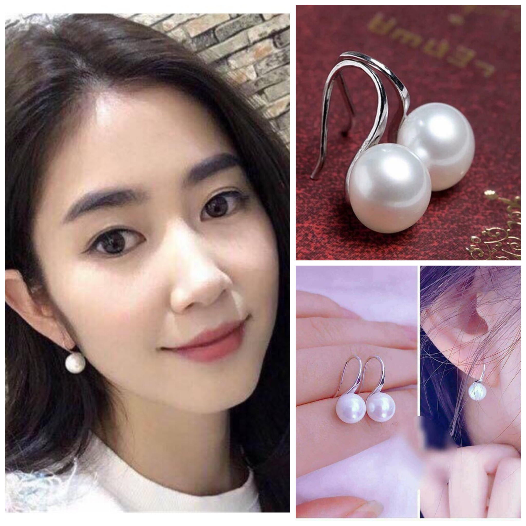 Kem dưỡng Peel Acnes Detox BlanC Mẫu mới có tem check + Tặng kèm hoa tai ngọc trai cực xinh