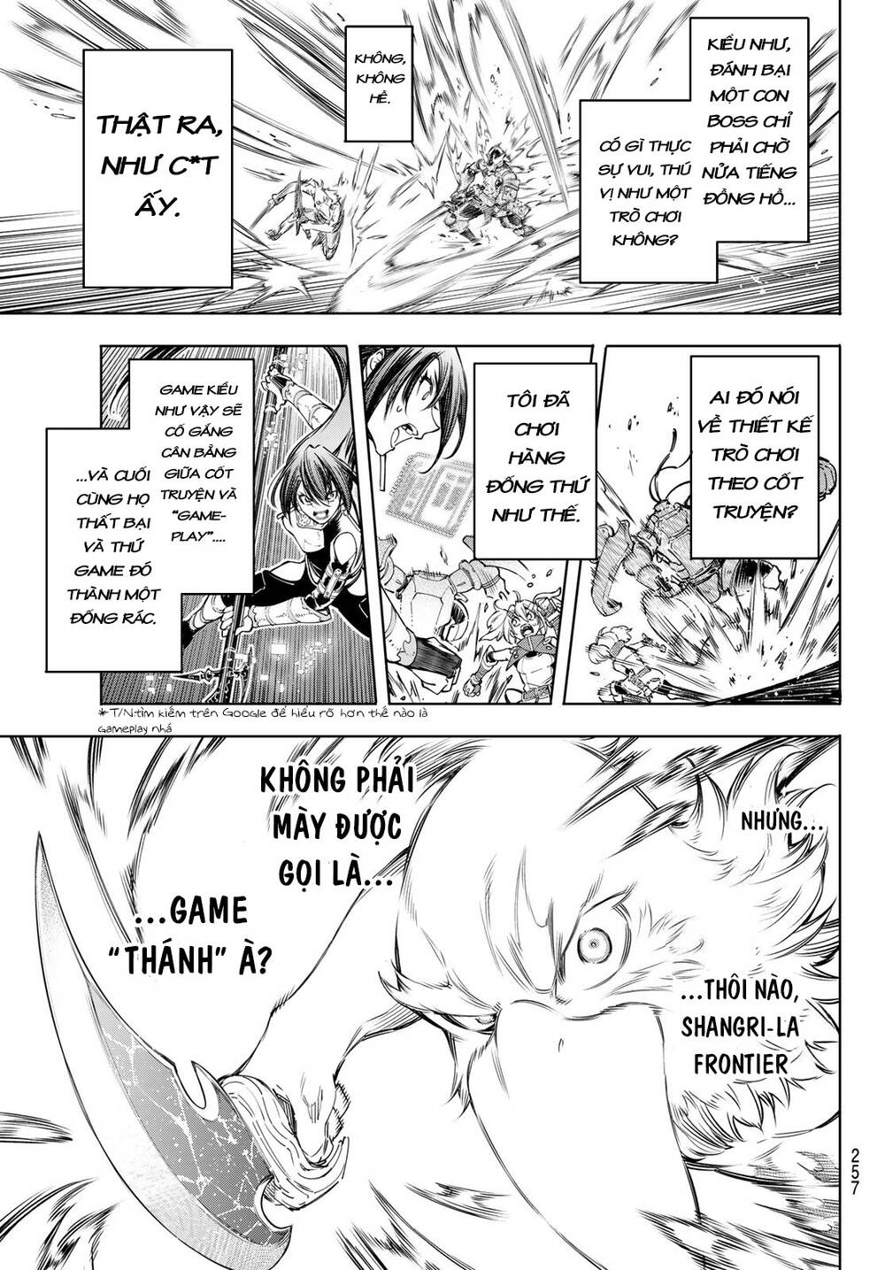 shangri-la frontier ~kusoge hunter, kamige ni idoman to su~ chapter 35 13