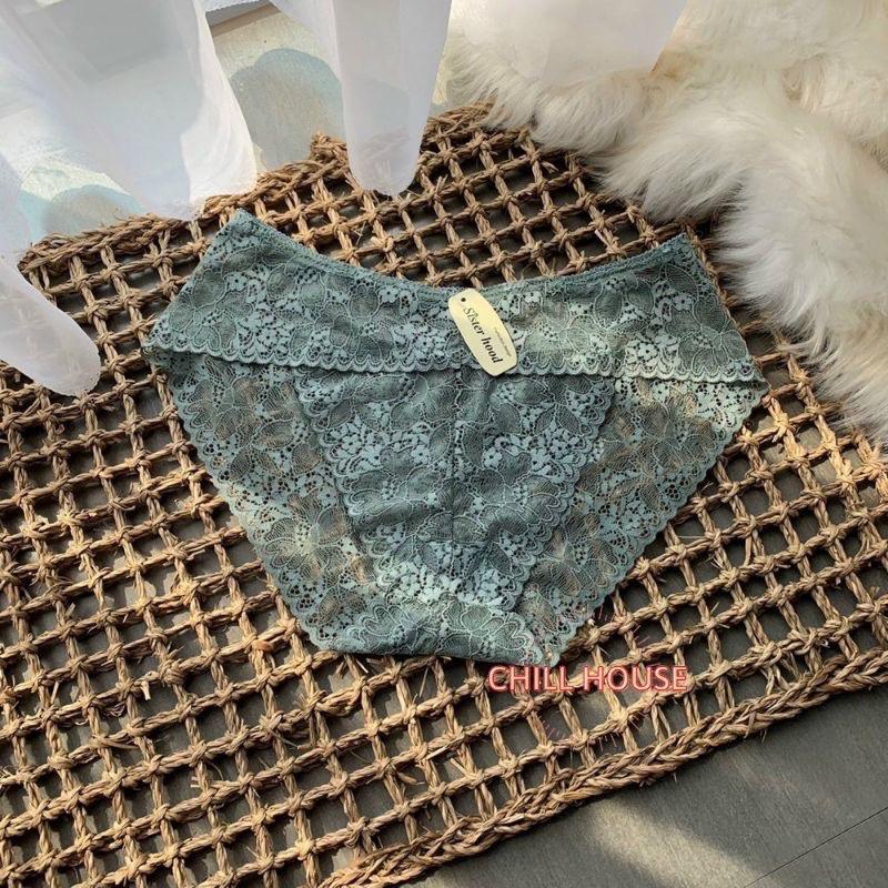 Quần lót nữ ren thái sexy mềm mại xuyên thấu gợi cảm quyến rũ thoáng mát dễ chịu