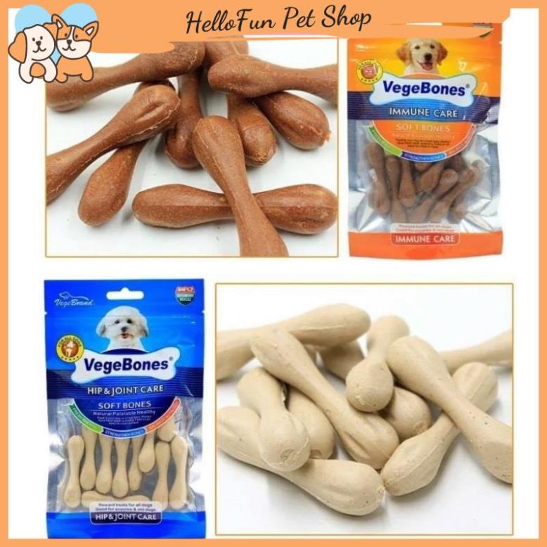 Xương gặm làm sạch răng, mượt lông, bổ sung canxi cho chó Vegebones
