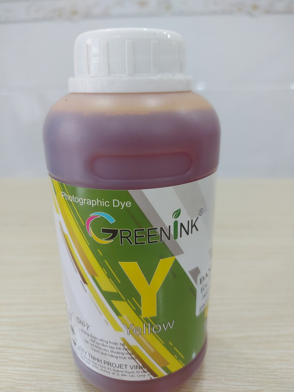 Mực in phun 70/100/500/1000ml Epson L800, L805, L850, L1800 - Greenink Hàng chính hãng