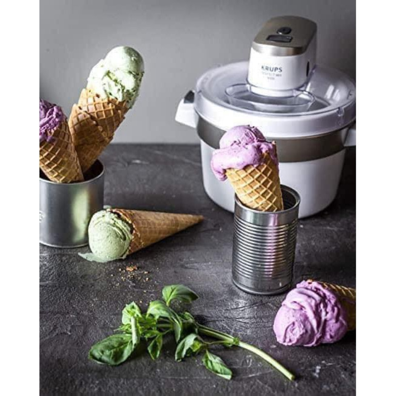 Máy Làm Kem Tươi Krups GVS241, Ice Cream Maker, Dung Tích 1.6L, Nhập Đức, BH 12 Tháng