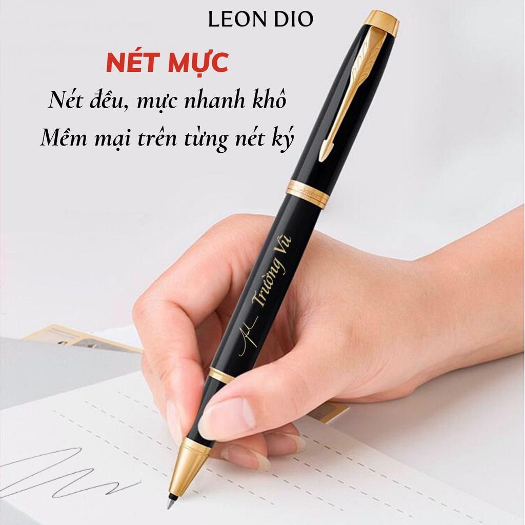 Bút Ký Tên Parker, Viết Dạ Bi Kí Cao Cấp IM X-Black GT TB4-1975576 Khắc Chữ Theo Yêu Cầu, Quà Tặng Cho Sếp, Đồng Nghiệp