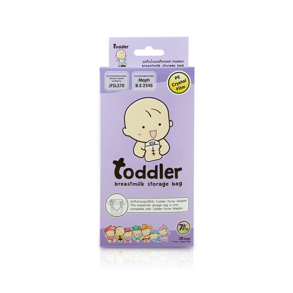 Túi trữ sữa mẹ Toddler 250ml- Hộp 28 túi