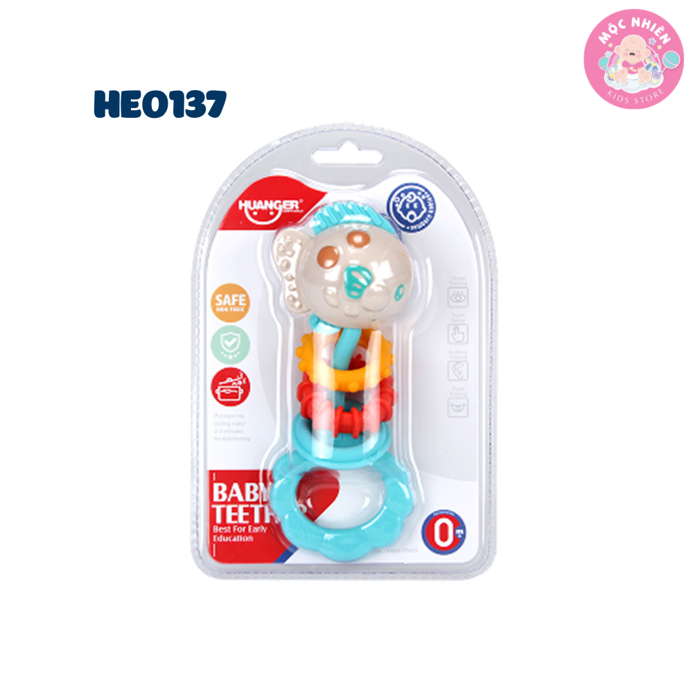 Đồ Chơi Sơ Sinh - Lục Lạc, Xúc Xắc Gặm Nướu HUANGER Baby Rattles - Cho Bé Sơ Sinh Từ 0 Tháng Tuổi