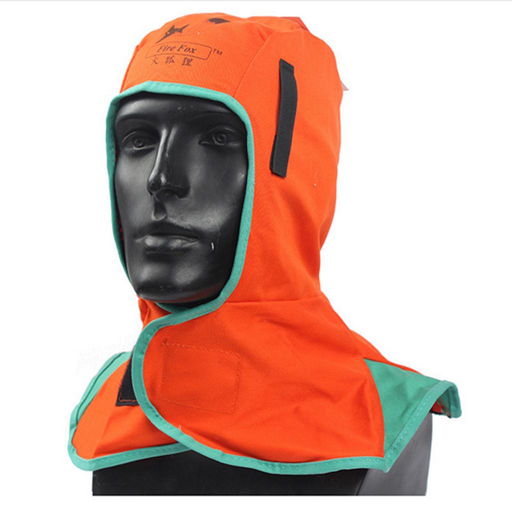 Flame Retardant Welding/Torching Hood Neck Helmet Head Safety Cap Cover 2 Colors