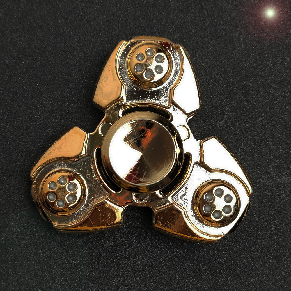 Con Quay Fidget Hand Spinner Hợp kim UFO 3 cánh