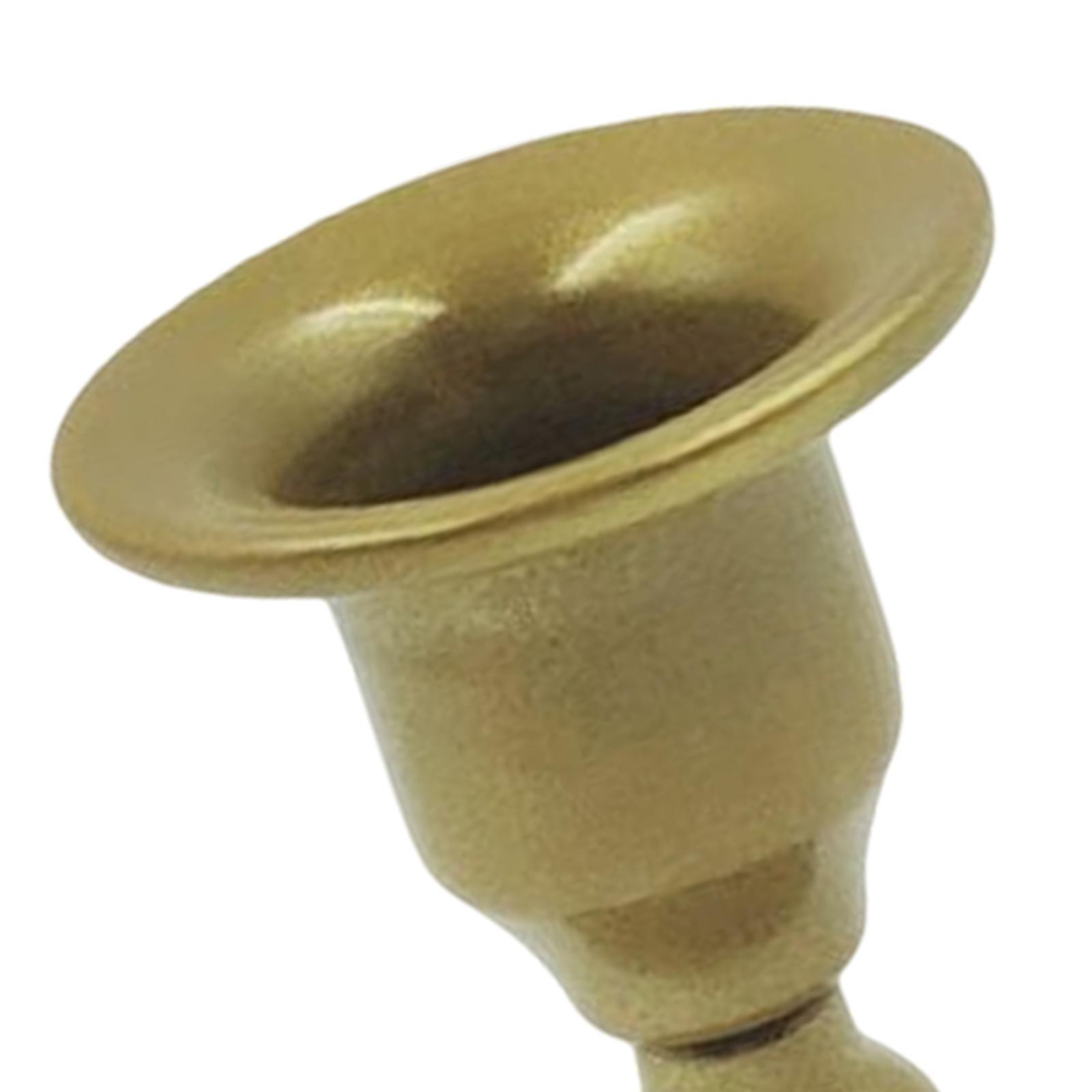 Modern Pillar Candle Holder Iron Candlestick for Party Desktop Decoration