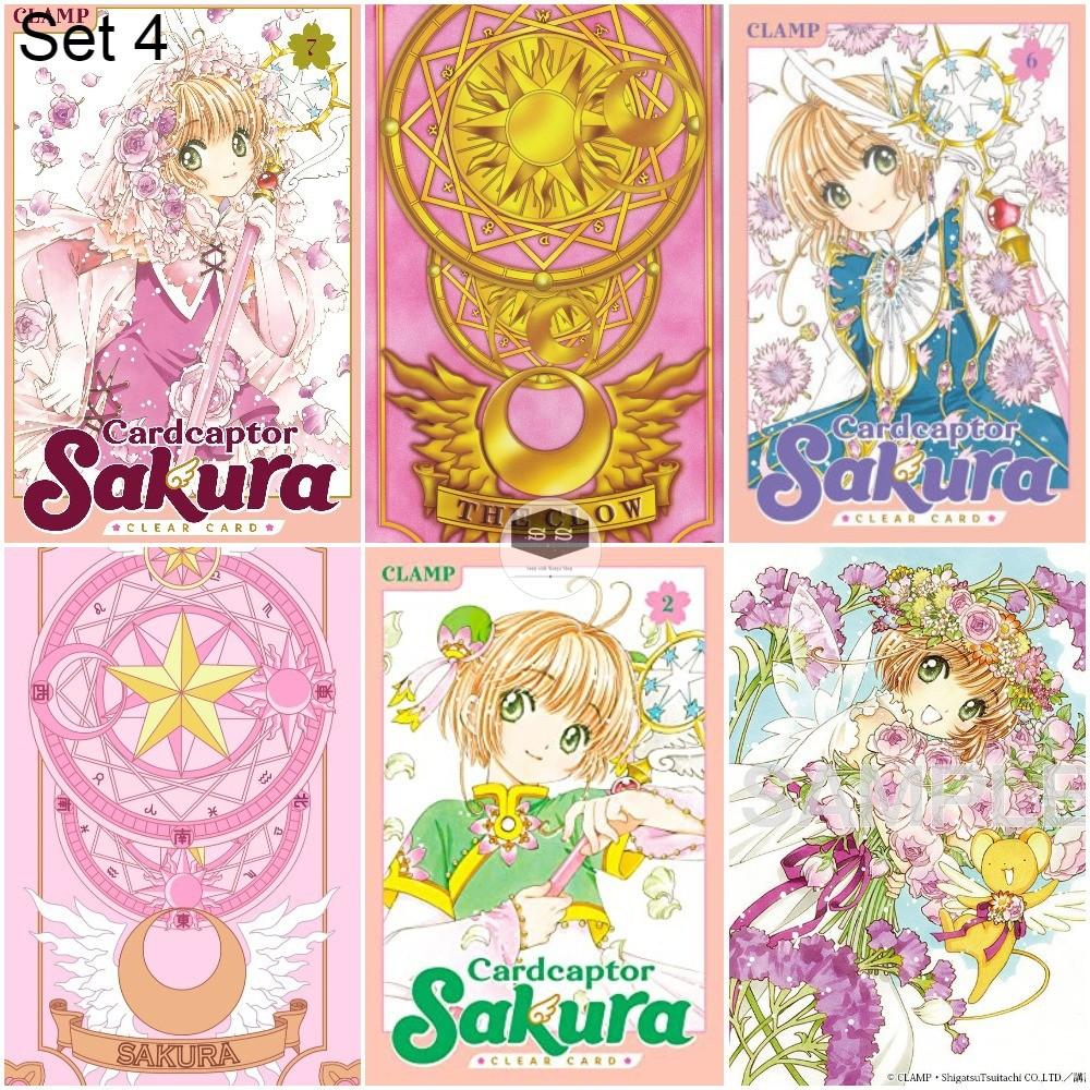 Bộ 6 Áp phích - Poster Anime Thủ Lĩnh Thẻ Bài - Cardcaptor Sakura - A3, A4, A5